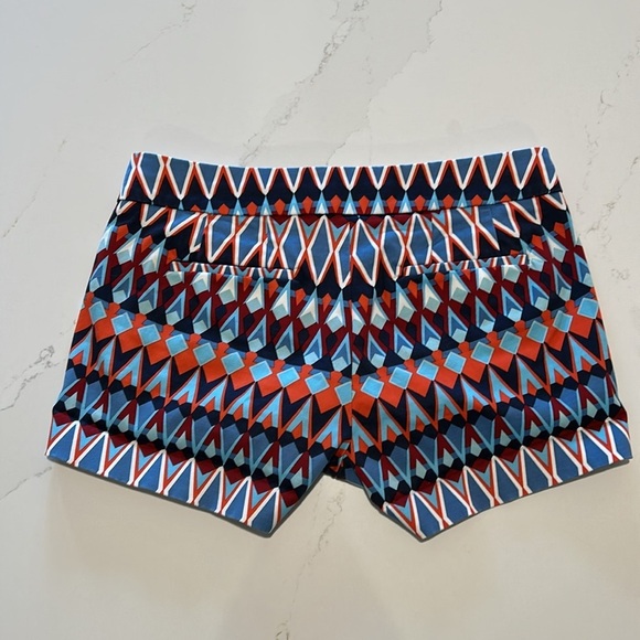J. Crew Colorful Patterned Shorts Size 0 - Picture 6 of 8